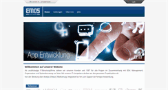 Desktop Screenshot of emos.de